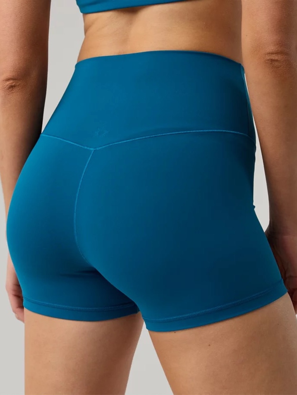 Ivivva Electric Blue High-Waist Athletic Shorts